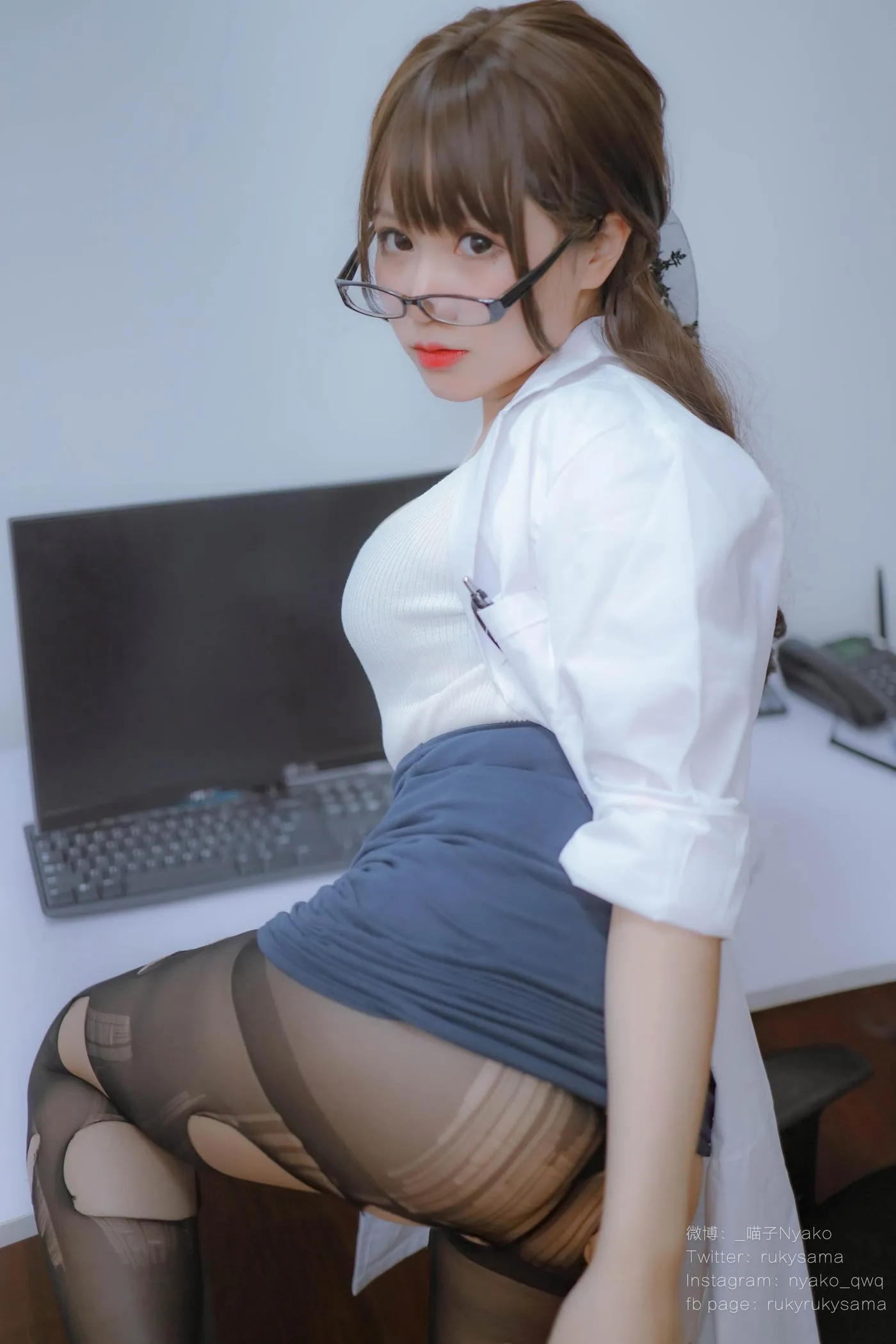 Nyako喵子 – NO.26 秘密病棟 [82P]插图3
